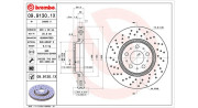 360406051802 Brzdový kotouč MAGNETI MARELLI