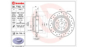 360406051902 MAGNETI MARELLI brzdový kotúč 360406051902 MAGNETI MARELLI