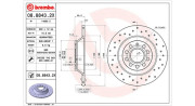 360406054602 Brzdový kotouč MAGNETI MARELLI