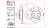 360406065302 Brzdový kotouč MAGNETI MARELLI