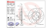 360406069202 Brzdový kotouč MAGNETI MARELLI