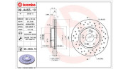 360406072302 Brzdový kotouč MAGNETI MARELLI