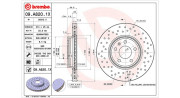 360406081402 Brzdový kotouč MAGNETI MARELLI