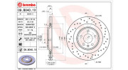 360406081702 Brzdový kotouč MAGNETI MARELLI