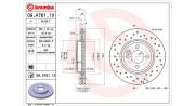 360406090702 Brzdový kotouč MAGNETI MARELLI