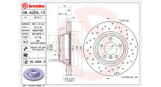 360406092302 Brzdový kotouč MAGNETI MARELLI