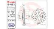 360406099402 Brzdový kotouč MAGNETI MARELLI