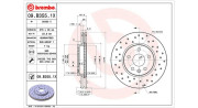 360406108002 Brzdový kotouč MAGNETI MARELLI