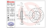 360406108102 Brzdový kotouč MAGNETI MARELLI