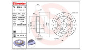 360406110902 Brzdový kotouč MAGNETI MARELLI