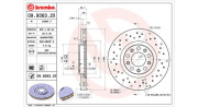 360406133002 Brzdový kotouč MAGNETI MARELLI