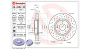 360406141002 Brzdový kotouč MAGNETI MARELLI