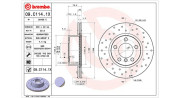 360406145002 Brzdový kotouč MAGNETI MARELLI