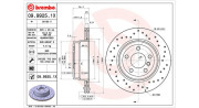 360406178102 Brzdový kotouč MAGNETI MARELLI