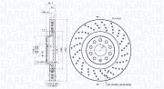 360406185402 Brzdový kotouč MAGNETI MARELLI