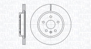 361302040102 Brzdový kotouč MAGNETI MARELLI