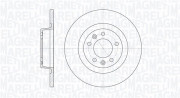 361302040105 Brzdový kotouč MAGNETI MARELLI