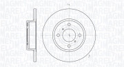 361302040127 Brzdový kotouč MAGNETI MARELLI