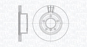 361302040128 Brzdový kotouč MAGNETI MARELLI