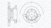 361302040157 Brzdový kotouč MAGNETI MARELLI