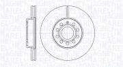 361302040158 Brzdový kotouč MAGNETI MARELLI