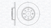 361302040165 Brzdový kotouč MAGNETI MARELLI