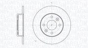 361302040183 Brzdový kotouč MAGNETI MARELLI