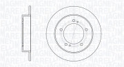 361302040209 Brzdový kotouč MAGNETI MARELLI