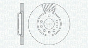 361302040210 Brzdový kotouč MAGNETI MARELLI