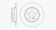 361302040249 Brzdový kotouč MAGNETI MARELLI