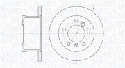 361302040259 MAGNETI MARELLI brzdový kotúč 361302040259 MAGNETI MARELLI