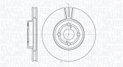 361302040270 Brzdový kotouč MAGNETI MARELLI