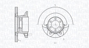 361302040289 Brzdový kotouč MAGNETI MARELLI