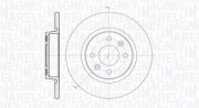 361302040327 MAGNETI MARELLI brzdový kotúč 361302040327 MAGNETI MARELLI