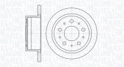 361302040331 Brzdový kotouč MAGNETI MARELLI