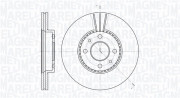 361302040338 Brzdový kotouč MAGNETI MARELLI