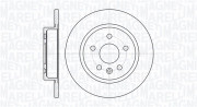 361302040363 Brzdový kotouč MAGNETI MARELLI