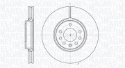 361302040442 Brzdový kotouč MAGNETI MARELLI