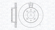 361302040480 Brzdový kotouč MAGNETI MARELLI