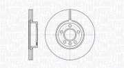 361302040490 Brzdový kotouč MAGNETI MARELLI