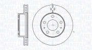 361302040538 Brzdový kotouč MAGNETI MARELLI
