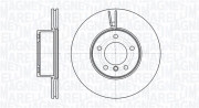 361302040600 MAGNETI MARELLI brzdový kotúč 361302040600 MAGNETI MARELLI