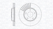 361302040618 Brzdový kotouč MAGNETI MARELLI