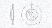 361302040632 Brzdový kotouč MAGNETI MARELLI