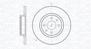 361302040716 Brzdový kotouč MAGNETI MARELLI