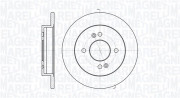 361302040722 Brzdový kotouč MAGNETI MARELLI