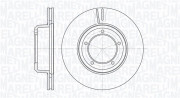 361302040740 Brzdový kotouč MAGNETI MARELLI