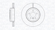 361302040796 MAGNETI MARELLI brzdový kotúč 361302040796 MAGNETI MARELLI