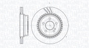 361302040812 Brzdový kotouč MAGNETI MARELLI