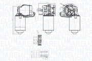 064373500010 Motor stěračů MAGNETI MARELLI